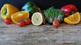 Des fruits et légumes - Image d'illustration