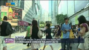 La croissance chinoise au plus bas depuis 2009