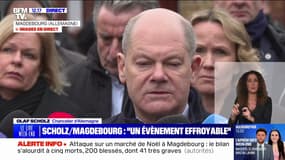 Attaque à Magdebourg: "Il faut maintenant faire toute la lumière sur cette affaire (...) c'est ce que nous devons à la société", affirme Olaf Scholz, le chancelier allemand