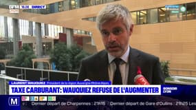 Auvergne-Rhône-Alpes: passe d'armes entre Laurent Wauquiez et les Verts sur la taxe carburant
