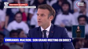 Emmanuel Macron fustige "les forces de division [...] qui opposent les Français les uns aux autres"