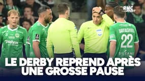 ASSE - OL : Le délégué annonce la reprise du derby après une grosse interruption
