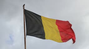 Le drapeau de la Belgique (illustration)