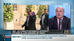 "Le but ce n'est pas de perdurer dans un mouvement qui risque de se radicaliser et de perdre le contact avec l’opinion, comme avec la masse des cheminots (...) nous ne sommes pas des gréviculteurs "