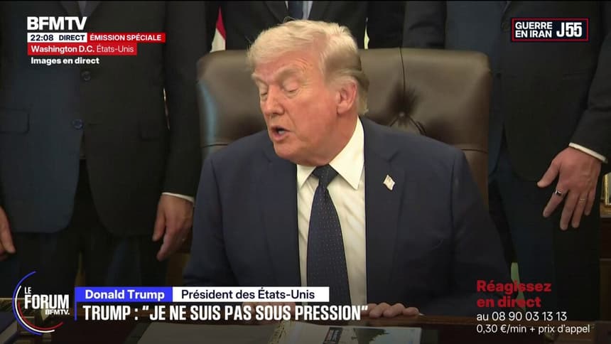 Donald Trump sur l'Iran: "Le problème, c'est qu'ils sont très désorganisés"