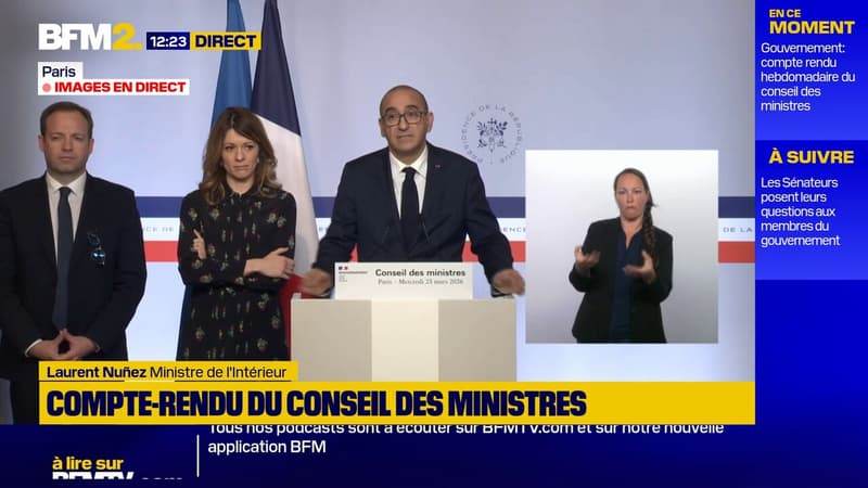 Protoxyde d'azote: Laurent Nuñez annonce la création de trois délits