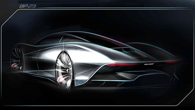 L'hypercar au nom de code BP23 sera la McLaren la plus aérodynamique de l'histoire, promet la marque.