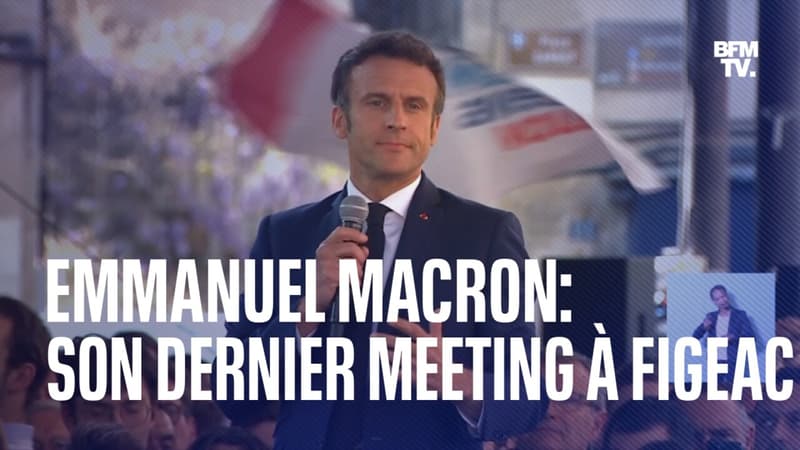 Présidentielle 2022: le dernier meeting d'Emmanuel Macron en intégralité