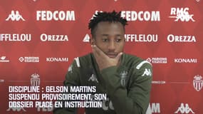 Discipline : Gelson Martins suspendu à titre conservatoire après son coup de sang