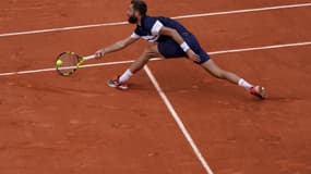 Benoît Paire, seul français qualifié pour les huitièmes de Roland-Garros.