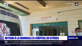 Après un été compliqué, retour à la normale à l'hôpital de Hyères