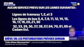 Grève du 6 avril: les perturbations prévues dans les transports des Alpes-Maritimes