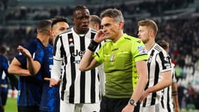 Massimiliano Irrati lors de Juve-Inter, le 3 avril 2022.