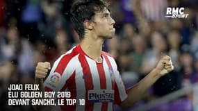 Joao Felix élu Golden Boy 2019 devant Sancho, le Top 10