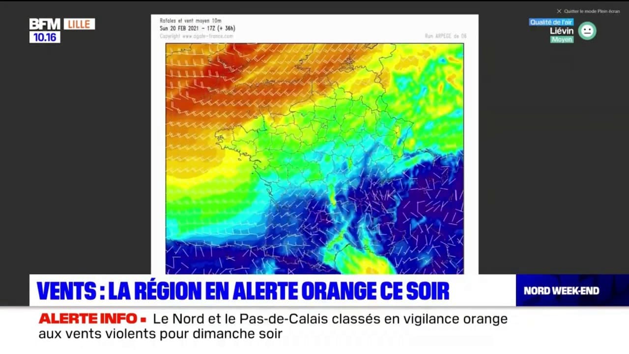 Hauts-de-France: une nouvelle tempête attendue ce dimanche soir Hauts-de-France: une nouvelle tempête attendue ce dimanche soir
