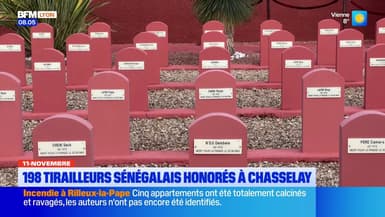 Profané en janvier, le tata sénégalais de Chasselay rend hommage en ce 11-Novembre aux tirailleurs