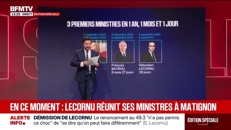 Depuis les dernières législatives, trois Premiers ministres se sont succédés à Matignon