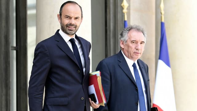Édouard Philippe et François Bayrou