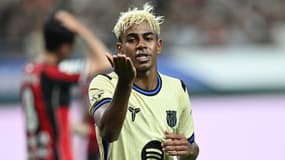Lamine Yamal après son doublé avec le Barça en match de préparation au Japon, 31 juillet 2025