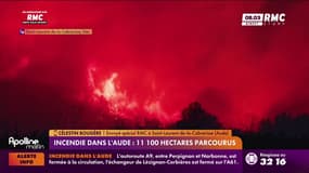 Feu dans l’Aude : inquiétude renforcée par la météo défavorable