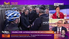 "Cette mesure nous semble indispensable" : Laurent Nunez défend la fouille des sacs des élèves 