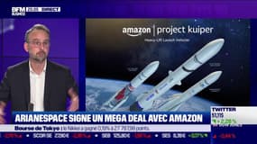 Arianespace et Amazon : signature d'un gros deal 