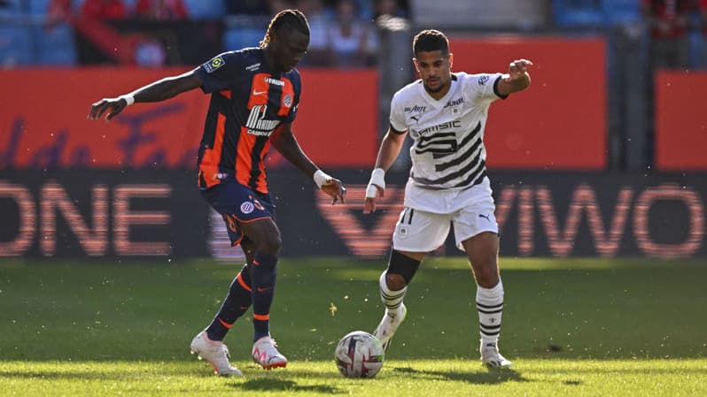 Montpellier-Rennes en Ligue 1, le 24 septembre 2023.