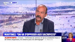 Philippe Martinez, secrétaire général de la CGT, annonce "deux journées de mobilisation" les 22 et 29 septembre 