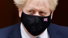Le Premier ministre britannique Boris Johnson se rend à la Chambre des Communes, à Londres, le 26 janvier 2022. (PHOTO D'ILLUSTRATION)