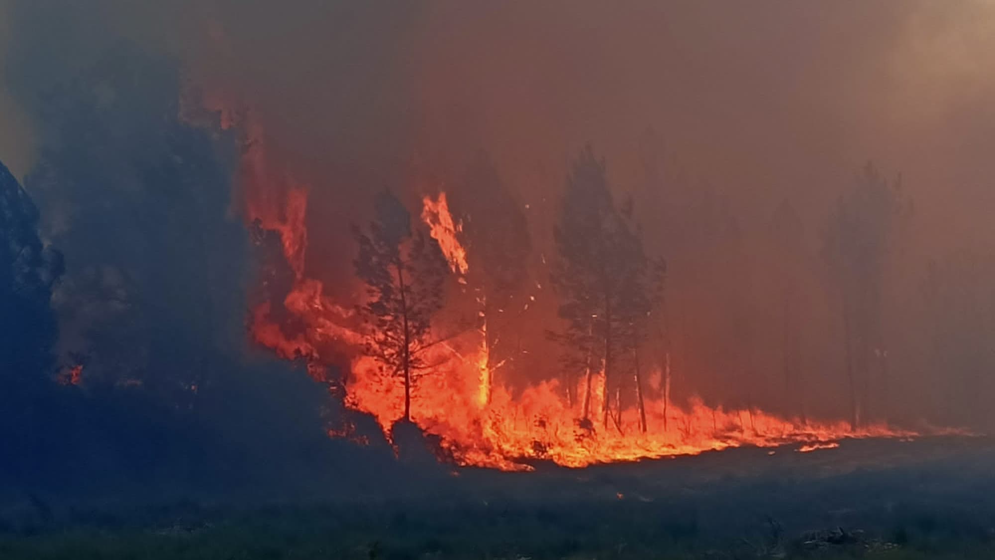 Un incendie en Gironde le 12 juillet 2022