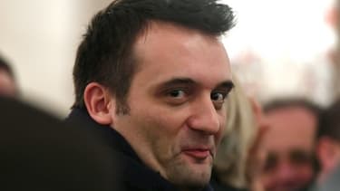 Le député européen et vice-président du Front national, Florian Philippot, le 2 mars 2017 à Paris