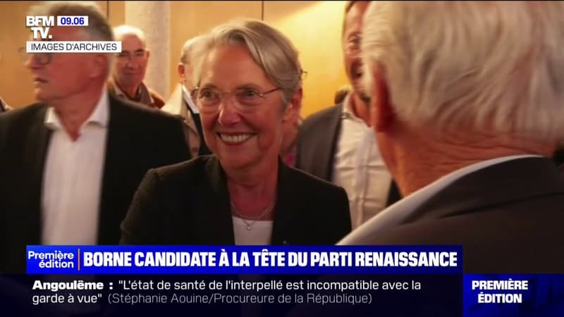 Élisabeth Borne, ancienne Première ministre, annonce sa candidature à la présidence du groupe Renaissance