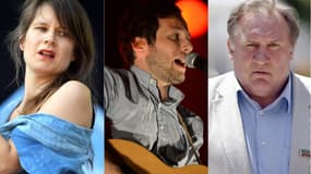 Camille, Vianney et Gérard Depardieu, tous nommés aux Prix des indés