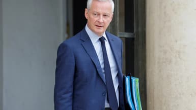 Le ministre de l'Economie Bruno Le Maire, à l'Elysée le 7 septembre 2022