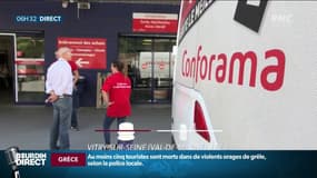 "L'affaire est pliée", le plan de fermeture et de licenciement inquiète les salariés de Conforama 