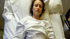 Caroline Broc veut pouvoir marcher à nouveau le plus vite possible.