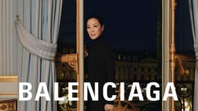 Michelle Yeoh pour Balenciaga