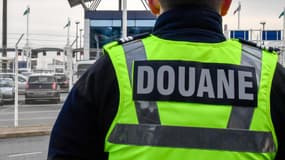 Les douanes au terminal de Calais le 18 janvier 2019. (Photo d'illustration)