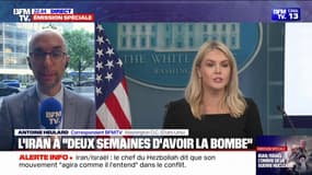 Conflit Israël/Iran: l'Iran est à "deux semaines d'avoir la bombe" selon Donald Trump