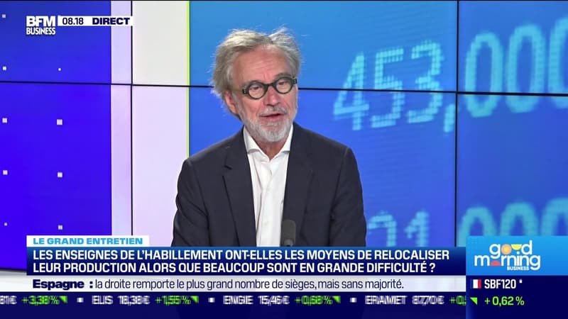 Yves Dubief (Cofreet) : Dim a choisi de relocaliser sa production de collants en France - 24/07