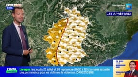 Météo Alpes du Sud : un temps partiellement chargé ce jeudi, jusqu’à 25°C à Manosque 