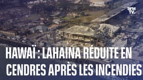 À Hawaï, la station balnéaire de Lahaina presque rayée de la carte après les incendies 