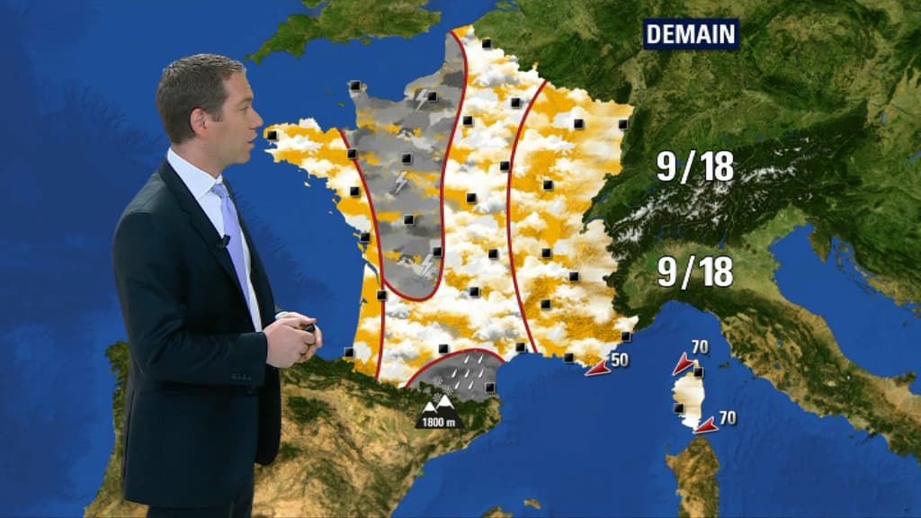 La région centre connaîtra des perturbations dans l'après-midi de samedi