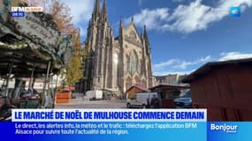 Mulhouse: le marché de Noël débute ce vendredi, les commerçants se préparent
