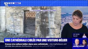 Pyrénées-Atlantiques: la cathédrale d'Oloron-sainte-Marie attaquée à la voiture-bélier