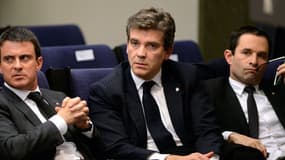 Manuel Valls, Arnaud Montebourg et Benoît Hamon