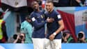 Kylian Mbappé et Ousmane Dembélé en équipe de France
