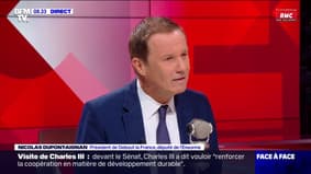 Nicolas Dupont-Aignan: "Je ne voudrai pas qu'on instrumentalise la venue du pape"