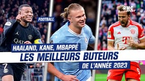 Football : Haaland, Kane, Mbappé... les meilleurs buteurs de l'année 2023