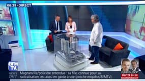 Le concepteur du "Manta", bateau révolutionnaire qui veut nettoyer les mers, explique sa démarche